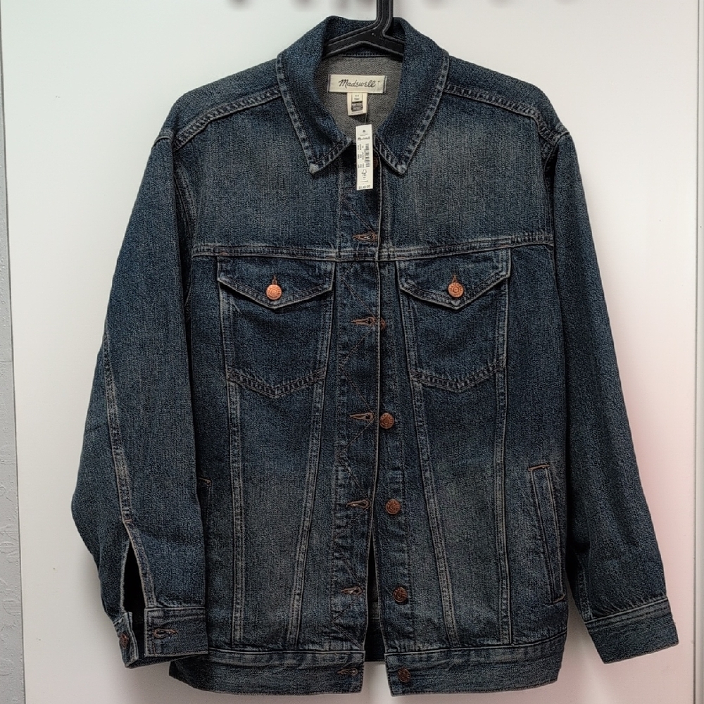 NWT - Madewell Oversized Denim Jacket